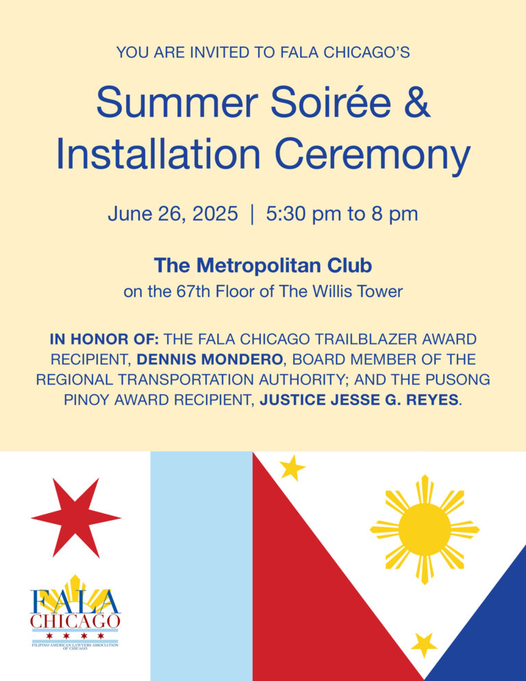 UPCOMING EVENT: FALA Chicago Soiree 2025