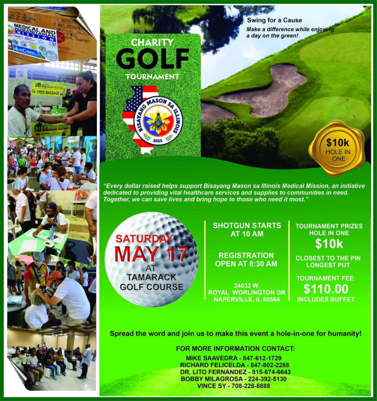 Bisayang Mason sa Illinois: A Charity Golf Tournament